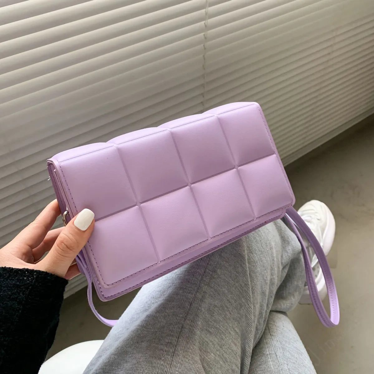 Munberries Quilted Women’s Shoulder Bag