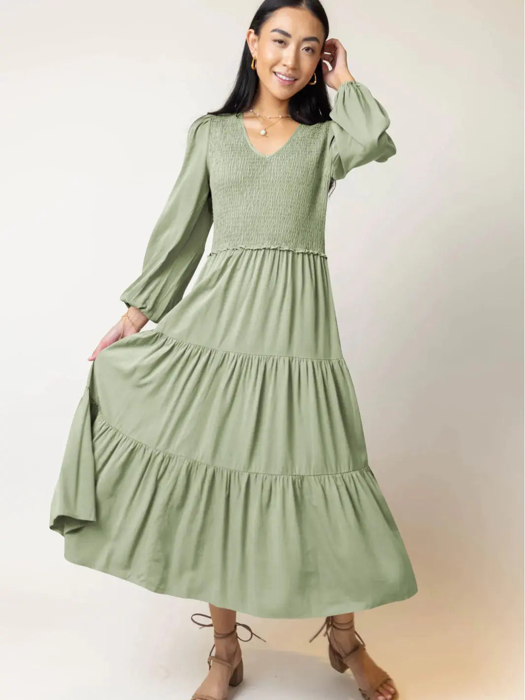 Casual Long Sleeve Dress for Women