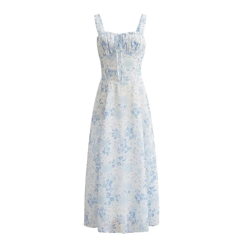 2024 Spring/Summer New Women's Long Midi Dress