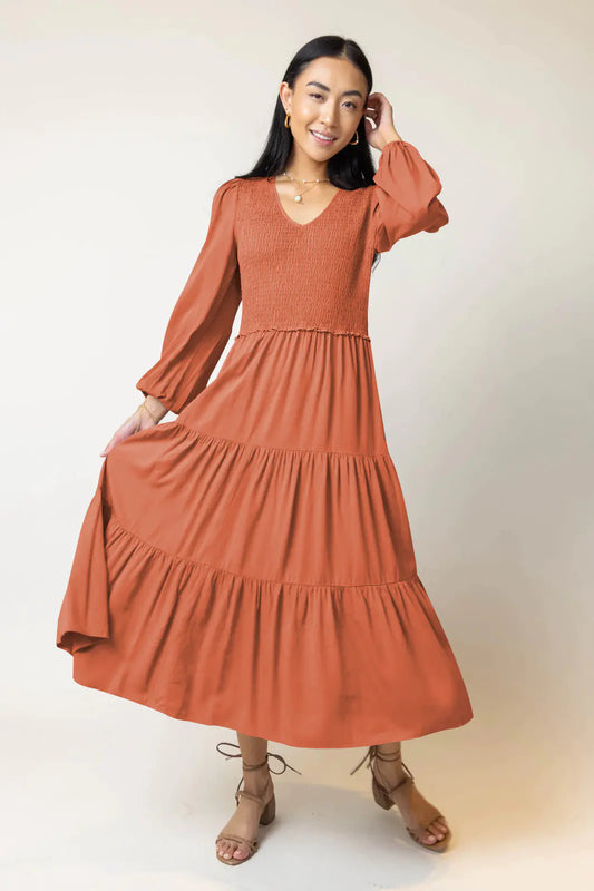 Casual Long Sleeve Dress for Women