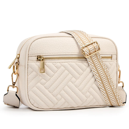 Fancy Forest Vegan Leather Crossbody – Trendy Small Travel Purse for Women