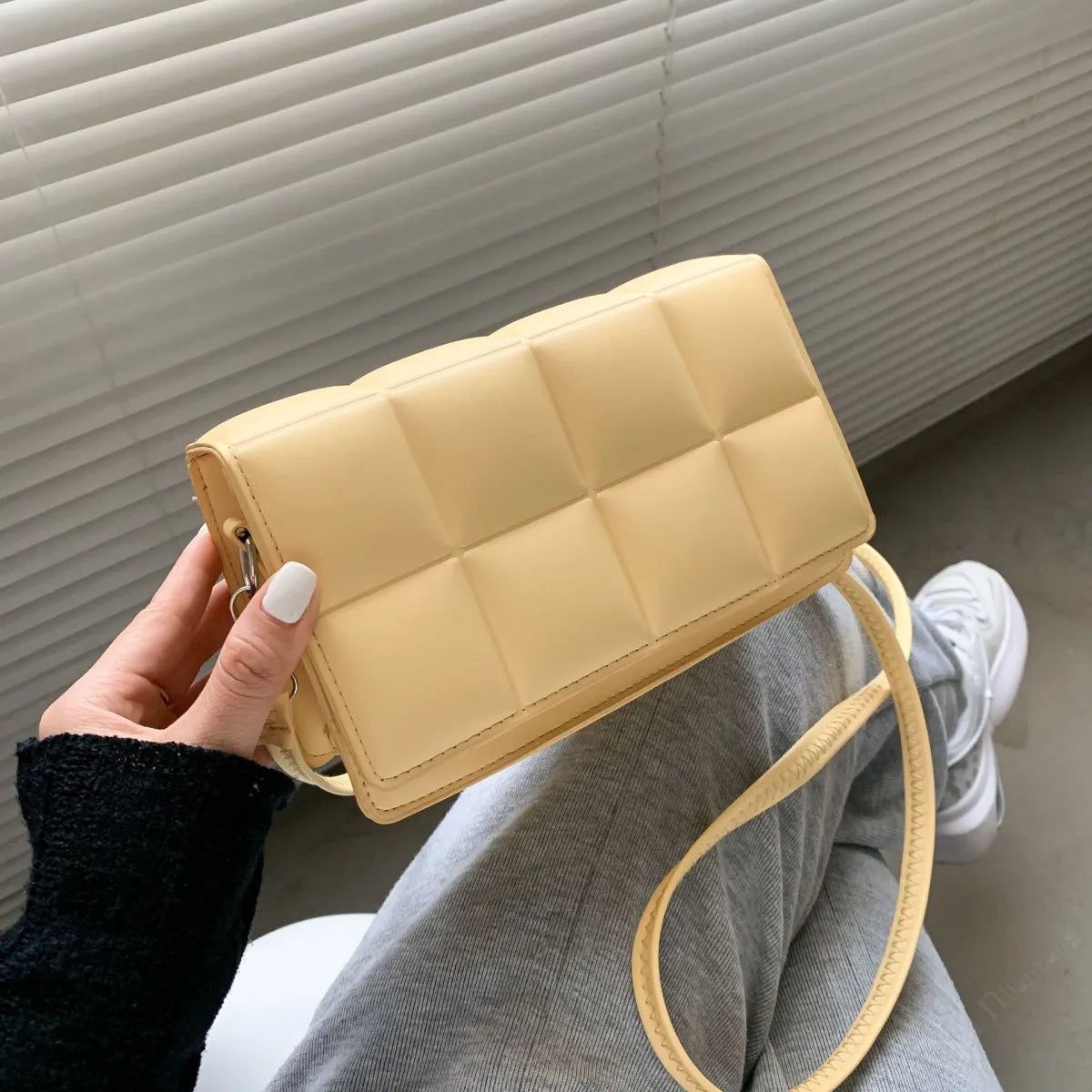 Munberries Quilted Women’s Shoulder Bag